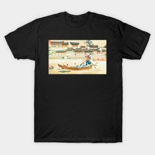 Merchant boats on the Mekong T-Shirt